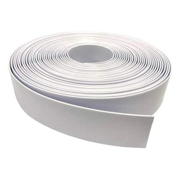 1.5" Wide x 200' Roll Vinyl Strap for Patio Chairs, Lawn Furniture, and Deck Chairs, Make Your Own Replacement Straps, (White)