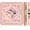 Blush Garden, variant on Midnight Bloom Mahjong Mat 31.5"x31.5" with Storage Pockets – Non-Slip Table Cover, Perfect Mahjong Accessory & Gift for Women, Men & Enthusiasts