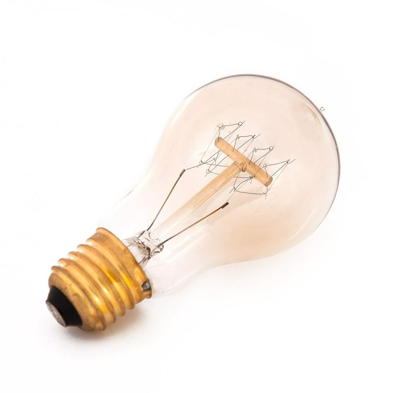 40W A19 Vintage Industrial Retro Edison Filament Light Bulb E27 220V Home  Decor 