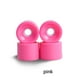 thumbnail image 2 of Advancent 4 piezas de accesorios para ruedas de patines, componente profesional modificado, componentes de monopatín, rodillos en línea para patinar Rosado, 2 of 6