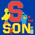 thumbnail image 2 of Men's Sesame Street S Is for Son  Graphic T-Shirt, 2 of 4