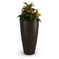 thumbnail image 3 of Mayne Modesto 16" x 16" x 32" Round Espresso Plastic Plant Planter, 3 of 14