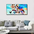 thumbnail image 5 of Póster impreso en lienzo de una pieza del famoso anime japonés sin marco para la decoración del hogar de la sala de estar, cuadro de arte de pared de dibujos animados, 5 of 5