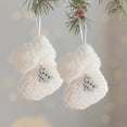 thumbnail image 5 of Fwttom 2 Pcs Small Christmas Stockings, Soft Knit Christmas Stockings, Cute Stockings Christmas Decorations for Christmas Tree Pendants, Holiday, Party, Mantel, Banister, 5 of 6