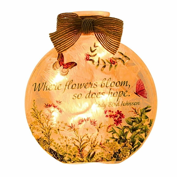 Stony Creek Garden Good Health Pe-Lit Jar Get Well Thinking You Grr0217 Bloom