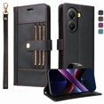 thumbnail image 1 of FOXDOCK Funda tipo Cartera para Xiaomi POCO X7 Pro 5G – Cubierta de Cuero PU con Múltiples Ranuras, Bolsillo para Efectivo y Correa de Muñeca, 1 of 6