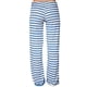 thumbnail image 1 of Jumpingount Pantalones de yoga de pierna ancha con cordón de cintura elástica estampado a rayas para mujer Prendas para la parte inferior del cuerpo Azul XL Jumpingount AP001985-14, 1 of 6