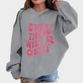 thumbnail image 2 of kpoplk Teen Girl Clothes Tie Dye Sweatshirt Tops Girls Fall Winter Hoodie B,Grey, 2 of 4