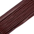 thumbnail image 1 of HAOAN 1Roll 21.9 Yards Genuine Round Leather String Cord 3mm Rope for Saddle Brown Leather String Cord for Making Necklaces Bracelets Braiding Wraps Crafts and Hobby Projects, 1 of 2