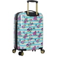 thumbnail image 3 of Betsey Johnson Designer 20 Inch Carry On - Expandable (ABS + PC) Hardside Luggage - Lightweight Durable Suitcase With 8-Rolling Spinner Wheels for Women, 3 of 7