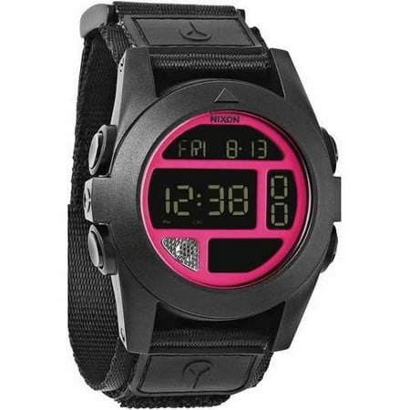 Nixon Baja Digital Black Polycarbonate Men's Watch, A489480