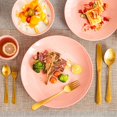 thumbnail image 6 of LOVECASA, Series Sweet, 16-Piece Porcelain Dinnerware Set, Pink Dinner Set, Service for 4, 6 of 8