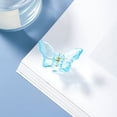 thumbnail image 3 of Btafrte Pinza Mariposa para El Pelo Transparente Coreana para Mujer (azul Claro), 3 of 6