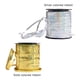 thumbnail image 4 of Cinta de globo de papel de aluminio Monstrate para decoración del hogar Oro 250 yardas, 4 of 6