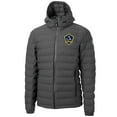 thumbnail image 2 of Men's Cutter & Buck Gray LA Galaxy Mission Ridge Repreve- Eco Insulated Full-Zip Hoodie Puffer Jacket, 2 of 3