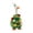 Green, variant on 7 Inch Thanksgiving Desk Goose Outfit, Fall Turkey Desk Goose, Fall Decoration for Mini Statues Office and Home, Cute Desktop Accessories Shelf Display, Autumn Party Supplies