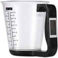 thumbnail image 1 of Báscula electrónica Taza medidora electrónica Báscula de cocina Soporte para taza digital Taza medidora de temperatura con pantalla LCD verde, 1 of 5