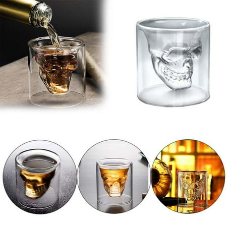 

2packs Glass&Bottle Transparent Water Glass Halloween Creative Beer Glasses Glass Beer Glasses Glasses Halloween Party Party Drinks Drinking Glasses by Luwxia