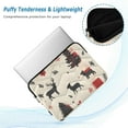 thumbnail image 2 of FORMRS 15-15.6 inch Laptop Sleeve Case Soft Carrying Quilted Computer Bag Cover, Christmas Forest, 2 of 7