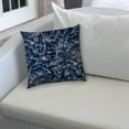 thumbnail image 4 of 20â€ Navy Nautical Indoor Outdoor Zippered Pillow Cover, 4 of 5