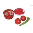 thumbnail image 4 of Chef Onion Cutter Handheld Vegetable Cutter Kitchen Multifunctional Household Vegetable Cutter- Red, 4 of 5