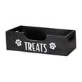 thumbnail image 1 of Contenedor de golosinas para perros, organizador de golosinas para perros, compacto, para el mostrador de la cocina Treat de perros Container de Negro, 1 of 8