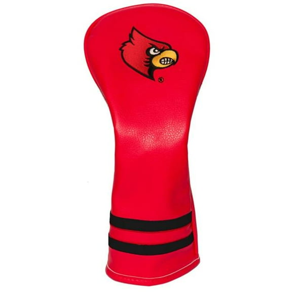 Team Golf 637556242266 Louisville Cardinals Vintage Fairway Headcover
