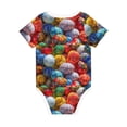 thumbnail image 2 of Rocae Easter Eggs for Baby Climbing Clothes Soft Baby Romper for Active Infants Comfortable and Breathable Crawling Jumpsuit Unisex Baby Outfit 12 Months, 2 of 8