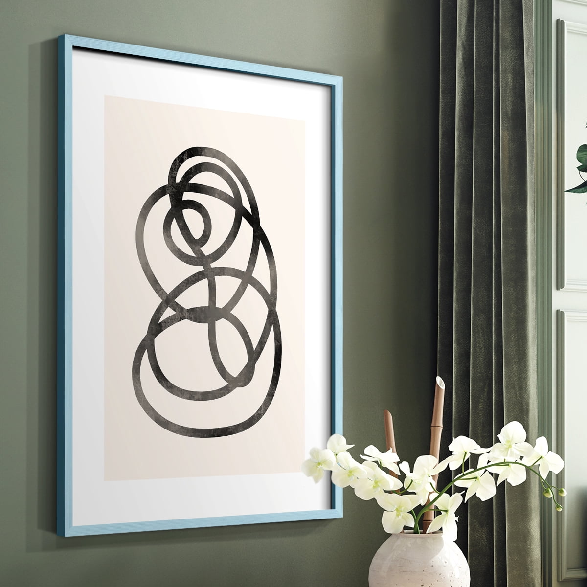 Matisse CCXXIV in Solid Wood 8 x 10 Framed Print