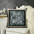 thumbnail image 2 of Baby It's Cold Outside Pillow Covers,  Linen Throw Pillow Case Cushion Cover, 2 of 5