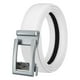 thumbnail image 5 of Cinturón para hombre Yuyangstore de cuero PU sin agujeros Blanco, 5 of 8