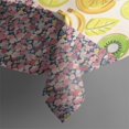 thumbnail image 5 of Pioneer Flower Floral Print Pattern Rectangle Tablecloth 60"x102",Waterproof Polyester Rectangle Table Cloth, Wipeable Spillproof Polyester Tablecloth for Dining, Camping, Indoor and Outdoor, 5 of 6