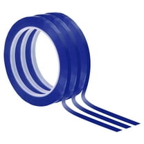 Uxcell 1/4" x 72 Yards Whiteboard Tape 3 Pack Thin Dry Erase Tape Blue