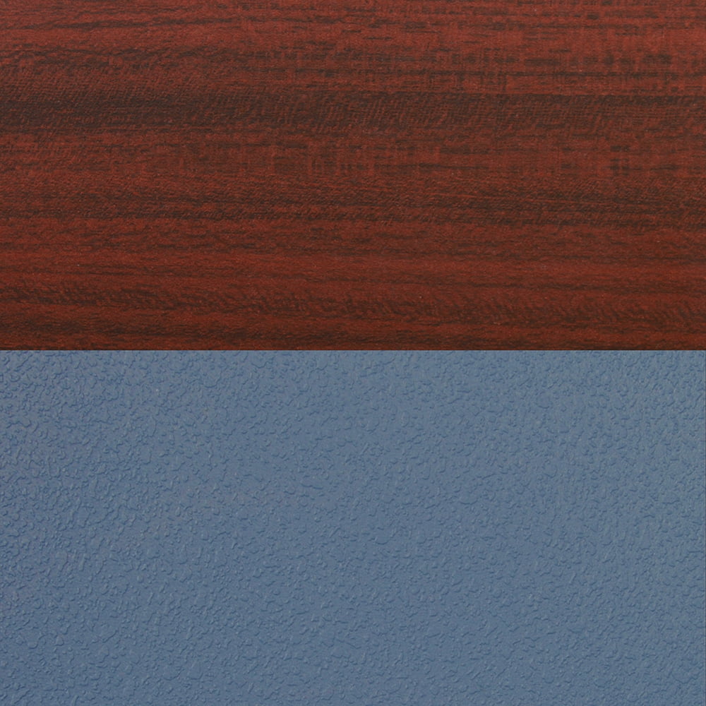 Mahogany / Chrome / Blue