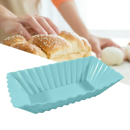 

Yesbay 12Pcs Cupcake Liners Impermeable Food Grade Easy-Demoulding BPA-free Heat-resistant Make Muffin Not Easy to Deform Silicone Cupcake Muffin Baking Cups Kitchen Supplies
