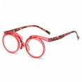 thumbnail image 4 of Gafas de maquillaje con montura multicolor y apertura hacia arriba y hacia abajo para personas mayores, gafas de maquillaje con apertura hacia arriba y hacia abajo de una sola pieza, 4 of 5