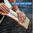 thumbnail image 5 of CONSDAN Grill Scraper, Soild Oak Wooden Grill Brush, Grill Scraper for Outdoor Grill, Bristle Free Grill Scrapers, Grill Grate Cleaner Safe Wood Grill Brusher, 5 of 7