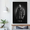 thumbnail image 5 of Tom Hardy Poster White And Black Picture Print Wall Art Poster Painting Canvas Posters Artworks Gift Room Aesthetic 08x12inch(20x30cm), 5 of 6