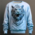 thumbnail image 2 of 3D Tiger Lion Graphic Hoodies For Men Autumn Hip Pop Casual Sweatshirts Trend Y2k Harajuku Oversized Pullover Fashion O-neck Top, 2 of 5