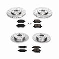 thumbnail image 3 of PowerStop Front and Rear Z23 Evolution Sport Carbon-Fiber Ceramic Brake Pad and Drilled & Slotted Rotor Kit Fits: CHEVROLET PONTIAC SATURN Select Models K2731, 3 of 6