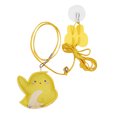thumbnail image 1 of Porte Chat Teaser Jouet Rétractable Feutre Pendentif Corde Élastique Porte Interactive Chaton Jouet Poussin, 1 of 12