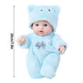 thumbnail image 3 of Xqxayjr under $5 Reborn Doll, 20cm RebornBabyDoll,Vinyl RealisticBabyDoll With Pacifier,Lifelike Reborn Doll For Collection,Soft BodyBabyDoll With Changeable Clothes,Reborn Doll Gift ForKids, 3 of 5