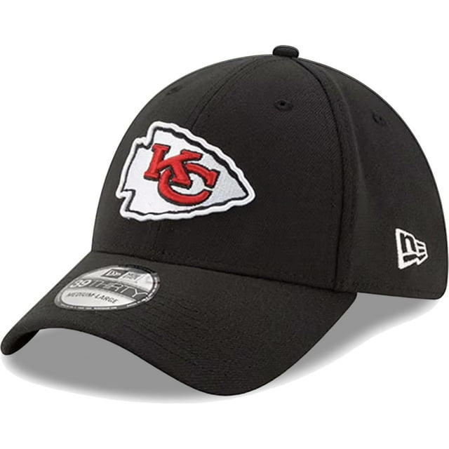 Gorra New Era NFL 39THIRTY Kansas City Chiefs negra S/M