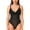 B Black, variant on Elainilye Fashion Bodysuits for Women Tummy Control Shaping Crotch Fit Lace Tight Strap Bodysuit Shapewear,Black