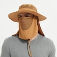 thumbnail image 2 of Kanut Sports Keya Fishing Hat for Men Women, UPF 50+ Wide Brim Sun Hat with Detachable Face Cover & Neck Flap for Hiking, Gardening, Beach, 2 of 9