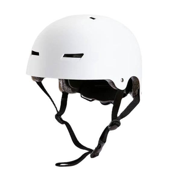 Naiovety Cascos deportivos: doble protección para una mayor seguridad y un cómodo Control de cabeza y cola degradados para ancho Ciclismo blanco mate METRO(52-58CM)