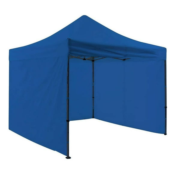 Toldo Impermeable Jardimex Oxford 3x3 m con Paredes Azul
