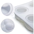 thumbnail image 3 of Moldes esféricos de silicona 3D Moldes esféricos para postres Moldes redondos para tartas de mousse Moldes para tartas de trufa Bolas de chocolate Bolas de gelatina Moldes para repostería JM, 3 of 5