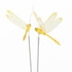 thumbnail image 2 of Estacas de jardín de libélulas 10PCS - Postes metálicos de 25 cm con libélulas artificiales de 8 cm - Movimiento de acción de resorte para jardines exteriores y decoración de plantas en maceta, 2 of 5