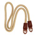 thumbnail image 1 of Camera Neck Strap, Lightweight Camera Shoulder Belt Unique Cylindrical Design Strong Load Bearing Capacity  for Outdoor Camping Khaki, 1 of 7